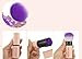 Avitalk Professional Retractable Blush Brush Kabuki Blusher Makeup Brush, Perfect for Travel - Purple