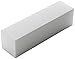 The Edge White Sanding Block 220/240 Grit 4-Way For a Soft Acrylic Nail Finish