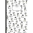 Watercolor of Penguin Notebook: Smart Penguin Lined Notebook (Composition Book Journal) (6x 9 inches) - 100 pages.