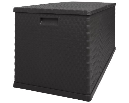 Kissenbox Rattan anthrazit - 2