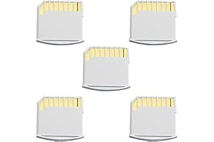 xiwai Micro SD TF auf SD-Karten-Kit Mini-Adapter für zusätzlichen Speicher MAC Air/Pro/Retina Weiß