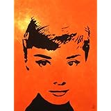 Audrey Hepburn Grenzwertgemälde (Pop Art)