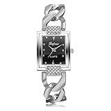 Uhren Damen,linqi1164 Armbanduhren für Frauen Uhren Damen Günstige Casual Analoge Quarz Uhr Luxus Armband Uhren Edelstahl Armbanduhr Business Mädchen Frau Voguelady Uhr Cassic Damen Damenuhr