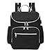Produktbild Lamdoo Multifunktions-Mummy Wickeltaschen Baby Windel Große Reise Rucksack USB Ladekabel Blau, Schwarz, 32x16x38cm(Approx)