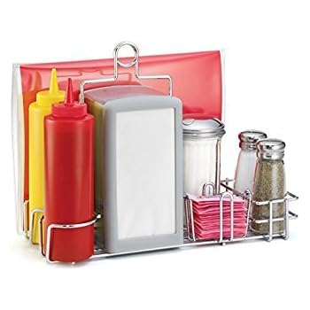 Multi Purpose Condiment Server Charcoal | Table Tidy, Condiment Holder ...