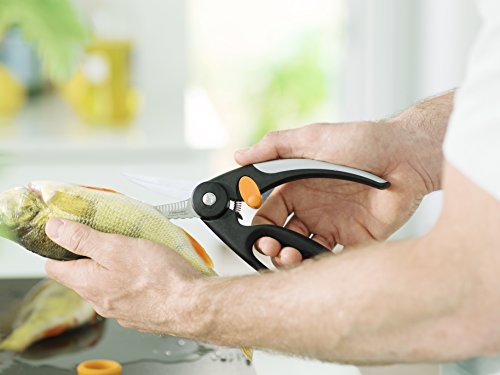 Fiskars Fischschere, Gesamtlänge: 22 cm, Qualitätsstahl/Kunststoff, Functional Form, 1003032 - 4