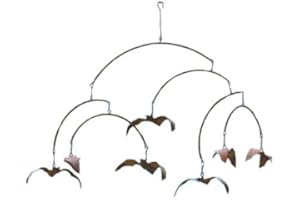 Ancient Graffiti AG-1107 Hanging Bats Mobile - Multi-Colour