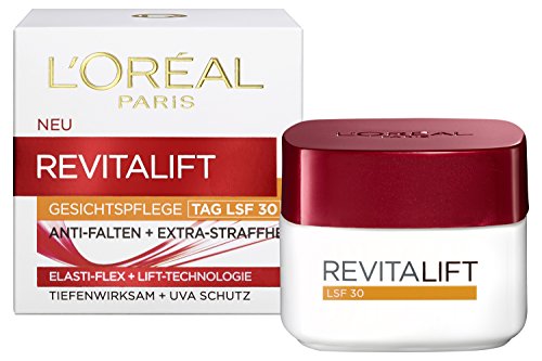 L’Oreal Paris Gesichtscreme Revitalift Anti Falten Feuchtigkeit mit Lichtschutzfaktor UV Schutz LSF 30 50ml - 3