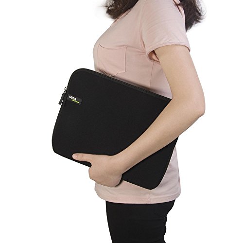 GIZGA 11.6 Zoll Laptop Tasche Schutzhülle für 11-11.6 Zoll MacBook Air, Acer, Asus, Dell, Hp, Lenovo laptop Schwarz - 2