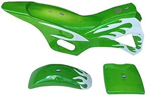 Hmparts Jeu de Panneau - Vert - Dirt Bike/Pit Bike/Mini Croix