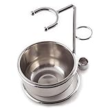 Executive Shaving Razor and Brush Stand with Lathering Bowl