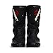 Produktbild dequate MotorradstiefelFahrradschuhePRO-Biker Speed Bikers Motorradstiefel Moto Racing Motocross Offroad Motorradstiefel Schwarz/Weiß/Rot Größe 40/41/42/43/44/45