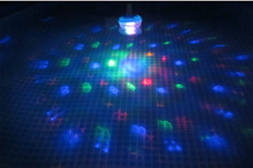 Pool-Beleuchtung für Schwimmbecken Unterwasser-LED-Lichtshow schwimmend von Gartenpirat® - 5