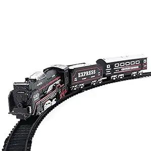 DHARMI High Speed Express Train with Flyover Track Battery Operated Train Toy for Kids, Train Toys for Kids 3 Years with Track / Baby Toy Train Toy Train for Kids 5 Years (Express Train)