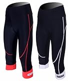 New Women's Outdoor Cycling 3/4 Length Tight With 4D Padded S-XL Size