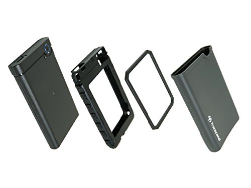 Transcend TS0GSJ25CK3 25CK3 2,5” SSD/HDD Leergehäuse-Kit - 4