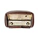Produktbild WULAU Vintage Radio Dekoration, Retro Harz Schreibtischdekoration Handwerksmodus, 18cm Länge