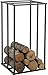 Produktbild Rack Brennholz Wippsäge aus Metall Farbe grau, 35 x 35 x 70 cm – pegane-