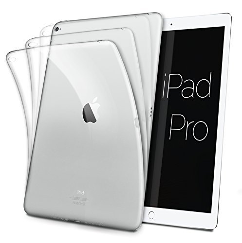 iPad Pro Hülle| ORIGINAL Urcover® Soft Crystal klare Schutzhülle Tasche für Apple neues iPad Pro 12.9" iPad Pro Cover Etui Case [deutscher Fachhandel] Clear Transparent
