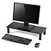 Produktbild Ein Regal Holz Computer Monitor Stand, 600mm Breite Schwarz CM4001