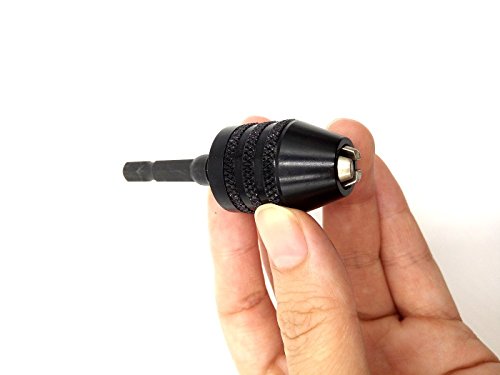 Audel Schnellspann-Bohrfutter 0.3–6.5mm Bohrfutter Schnellspann mit 1/2“ SDS Plus Adapter - 3