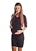 New Maternity Batwing Dress Tunic Pregnancy Clothing Size 8 10 12 14 16 18 6407 (8/10, Black)