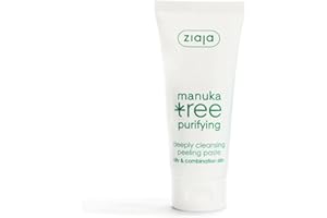 MANUKA Pasta Exfoliante Facial Purificante | Exfoliante Astringente para Piel Grasa o Mixta | Reduce Imperfecciones, Libera Poros y Previene Puntos Negros de ZIAJA