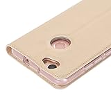 Huawei Nova Hülle, IVSO Hohe Qualität Advanced Shock Absorption Technology Case Folio Tasche Cover für Huawei 51090UAW nova Smartphone (12,7 cm (5 Zoll), 32GB, Dual-SIM, 12 Megapixel Kamera, Android), Golden - 