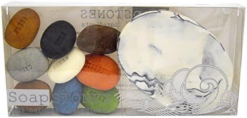 Handmade Mood Soaps with Essential Oil and Porcelain Dish Set