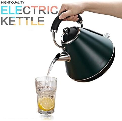 Electric kettle 304 stainless steel Household fast Kettle intelligent switch 1.8L High capacityelectric kettle 304 stainless steel Household fast Kettle intelligent switch 1.8L High capacity , Dark green