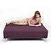 Plum Purple 2 Seater Convertible Clic Clac Childrens Sofa Bed