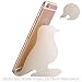 Produktbild rumcent Cute Vogel Taube Taube Form Silikon Handy Halter, Animal Serie Handy Ständer, Creative Universal Handy iPad Tablet Desktop-Ständer-, Größe: 3,3 x 7,9 x 8,4 cm