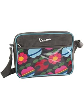 Ordnertasche herren VESPA tasche messenger grau mit umgehängt VF227