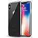 Produktbild iPhone X Hülle, Infreecs iPhone X Schutzhülle Ultra Dünn Durchsichtige Backcover Handyhülle Scratch Resistant plating TPU Case für iPhone X, Grau