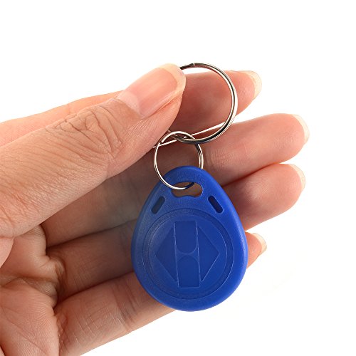 XCSOURCE® Handheld 125KHz RFID Kopierer/Verfasser/Leser/Duplicator + 5Stk beschreibbare Umbauten Keyfobs + 5Stk Karten HS818 - 8