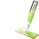 AHORRE TIEMPO Y ESFUERZO: ¿Ya no tuvo suficiente arrastrando su pesada y voluminosa fregona? ¿No quieres hacer tu vida más fácil? Esta mopa de limpieza en aerosol de primera clase es liviana y muy fácil de manejar y maniobrar. Todo lo que tienes que hacer es apretar el gatillo.