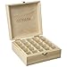 Produktbild Tellaboull for 25 Slots Holz Aufbewahrungsbox 1 stück Tragen Organizer Ätherisches Öl Flaschen Aromatherapie Container Aufbewahrungsbox Fall