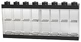 LEGO Minifiguren-Schaukasten f�r 16 Minifiguren, Stapelbare Wand- Oder Tischbox, Schwarz - LEGO