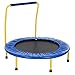 Produktbild AMDirect Sport Kinder Trampolin mit Griff drinnen oder im Garten Trampolin Jumper für Kinder ab 3 Jahren (Blau)