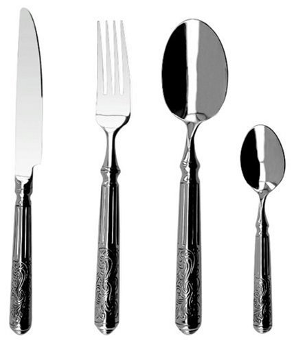 Tarrerias Bonjean 424800 Dîner De Charme Tafelbesteck, 24-teilig, Edelstahl 18/10, glänzend - 2