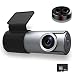 Produktbild Goluk T1 Smarte AutoKamera Dash-Cam, 1080P HD Wi-Fi Auto DVR Camcorder, 152 Grad Weitwinkel, G-Sensor, Nachtsicht, Unterstützt bis zu 64 GB TF Karte
