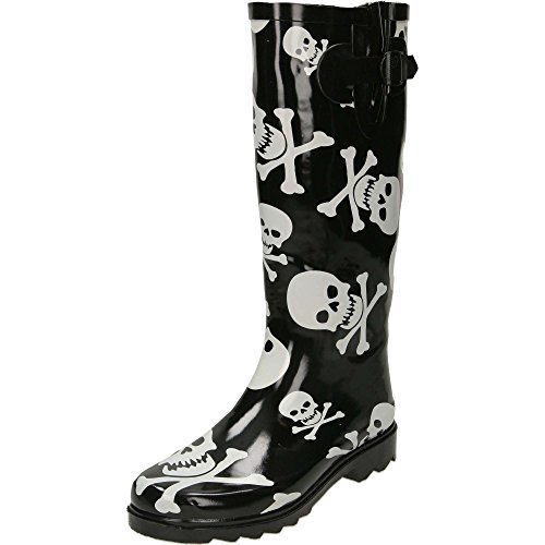 skull wellies