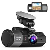 Telecamera per Auto 1080P FHD HDR Visione Notturna con Obiettivo Grandangolare di 170 Gradi e Sony Sensor