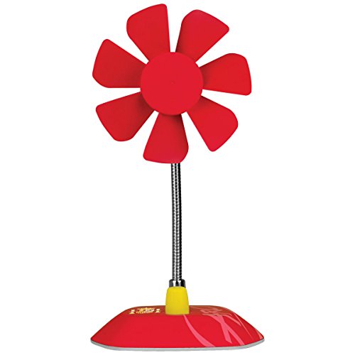 ARCTIC Breeze Spanien – Länderedition – USB Tischventilator mit flexiblem Hals und einstellbarer Drehzahl – 800 – 1.800 U/min - 2