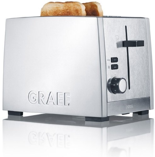 Graef Toaster TO 80, Edelstahl, silberŸ