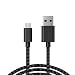 Ivoltaa Braided Micro Usb Sync And Charge Cable 2.4Amp 5 Core 1 Mtr Long For Mobiles, Tablets, Cameras And Gps (Grey:Black) RS.249.00