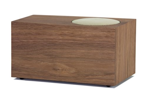 Tivoli Audio Stereo Speaker (discretos Altavoz sin Reloj) Nogal/Beige