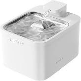 Petfit Aqua Flow 4L &Ccedil;elik Hazne Wi-Fi Bataryalı Akıllı Otomatik Kedi K&ouml;pek Su Pınarı Su &Ccedil;eşmesi Su Şelalesi (Ultra Sessiz+Akı