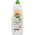 justgreenorganic Just Green Organic Herbal Dishwashing Liquid - Hypoallergenic, Skin-Safe Dishwasher Cleaner with Plant-Based Ingredients for Baby Dishes & Oily Cookware, 750ml