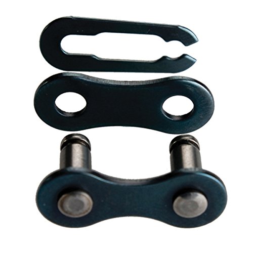 SHIMANOKMC 410N-CL Master Link Single 1/2" x 1/8" / 3 Piece Black